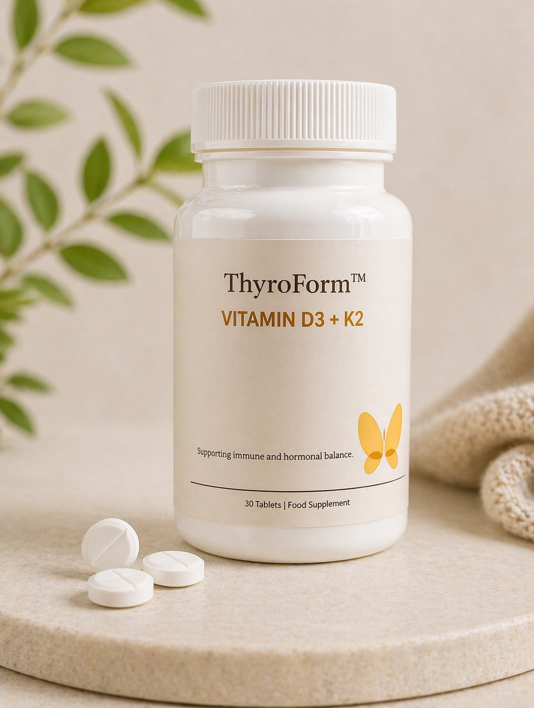 High Dose Vitamin D3+K2